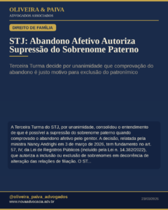 Atualização Jurídica 23/03/2026 — Oliveira & Paiva Advogados